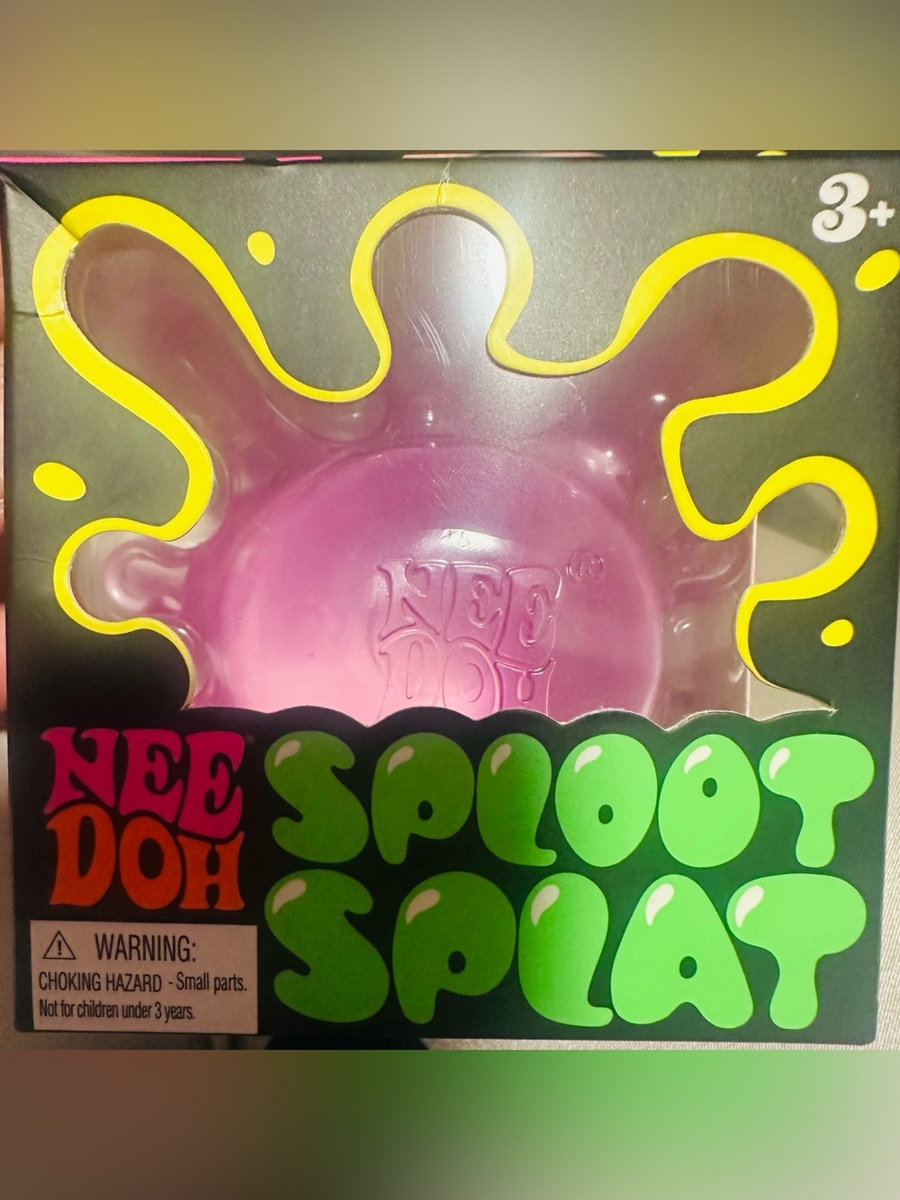 NeeDoh Sploot Splat Purple Squishy